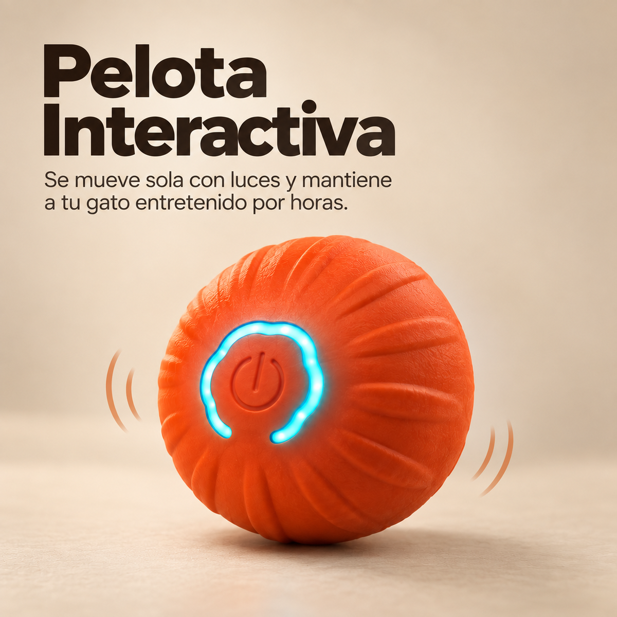 Pelota Interactiva para Gatos