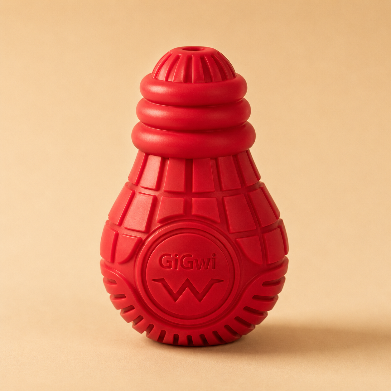 GiGwi Bulb Rubber M - Dispensador de Premios para Perros Medianos